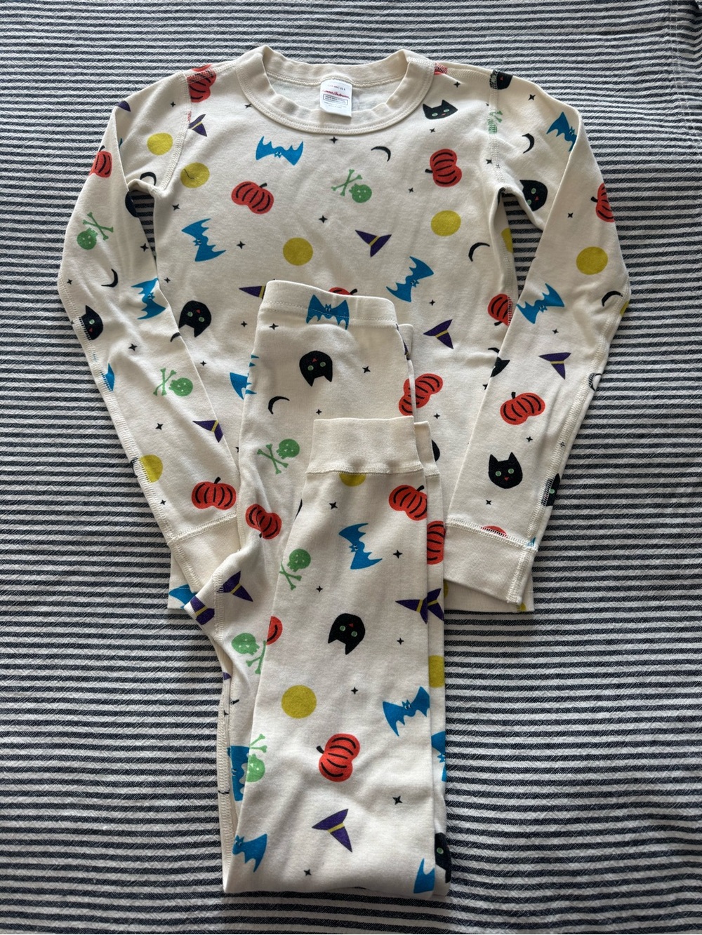 Kids Hanna Andersson Halloween Print Pajama Set - Size 8